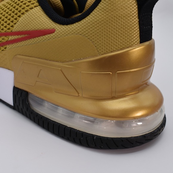 Nike Air Max Alpha Trainer 6 Sneakers Sz 11 Flat Gold University Red FQ1833-700 - Picture 11 of 15